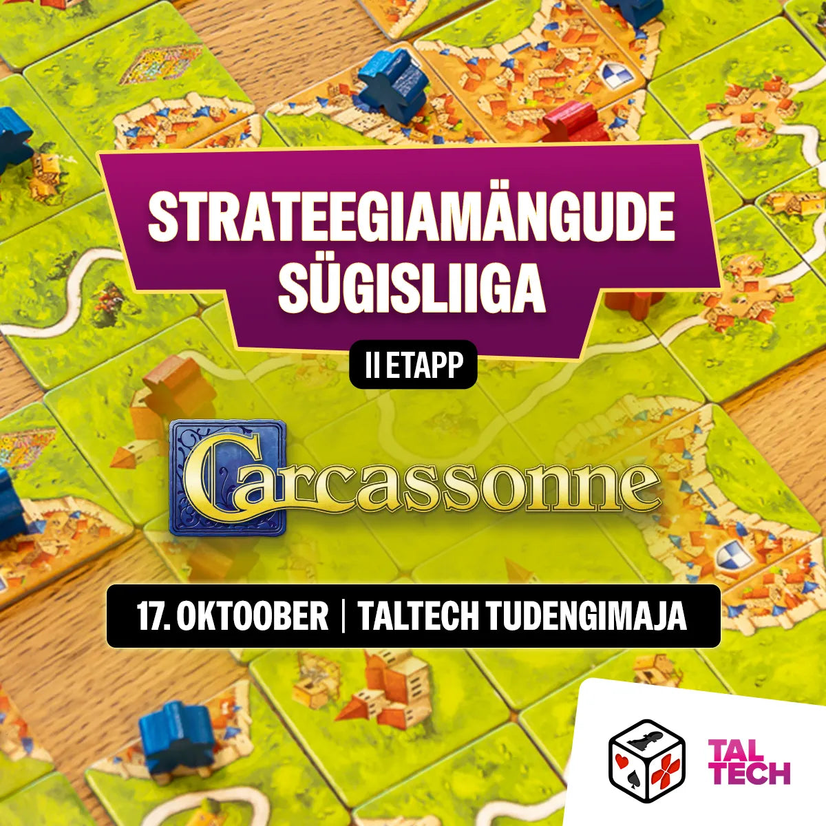 Carcassonne - sügisliiga II etapp