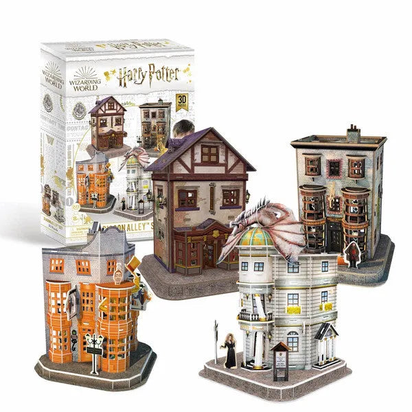 3D Pusle "Harry Potter Diagon Alley" 237 tk-011 Creativity & Brain Teasers-Brain Games OÜ