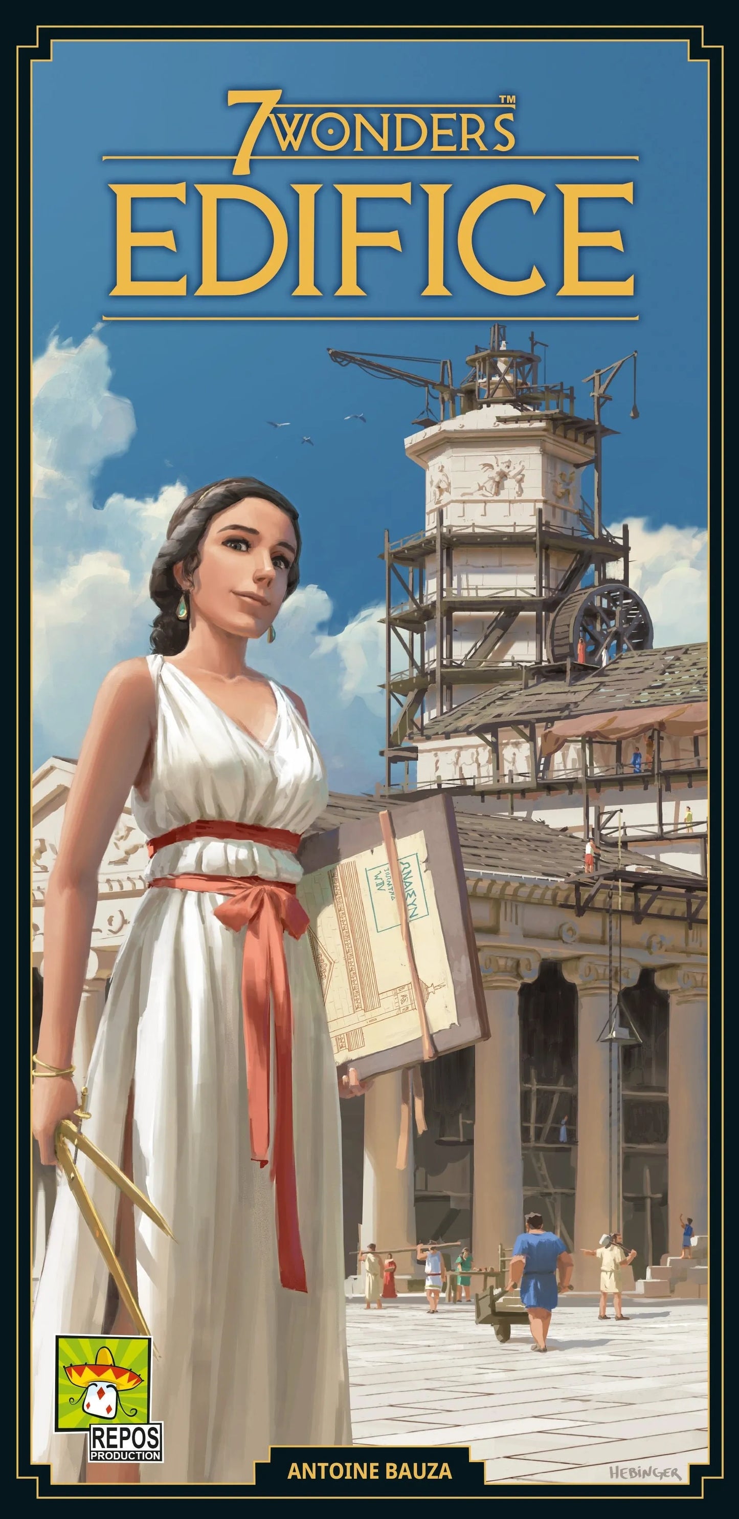7 Wonders: Edifice (Nordic)-Strateegiamängud-Brain Games OÜ