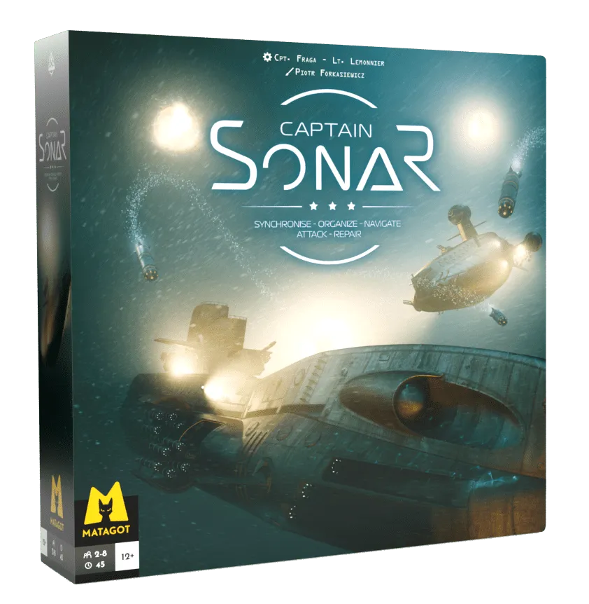 Captain Sonar-101 Board / Card Games-Brain Games OÜ