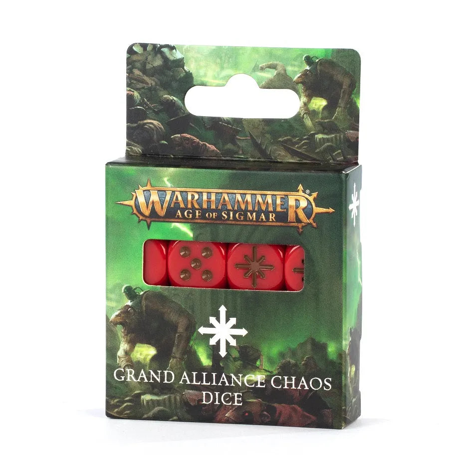 Age of Sigmar: Grand Alliance Chaos täringukomplekt-Tarvikud-Brain Games OÜ