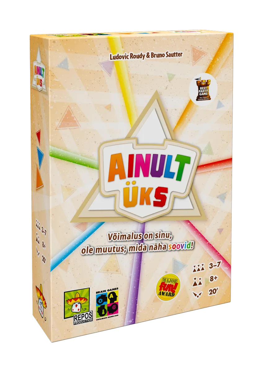 Ainult üks-w101 WHS Board / Card Games-Brain Games OÜ