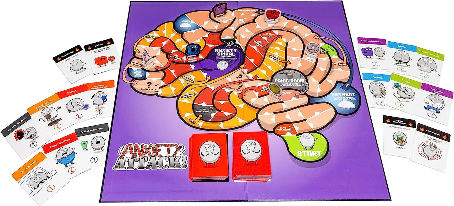 Anxiety Attack!-101 Board / Card Games-Brain Games OÜ