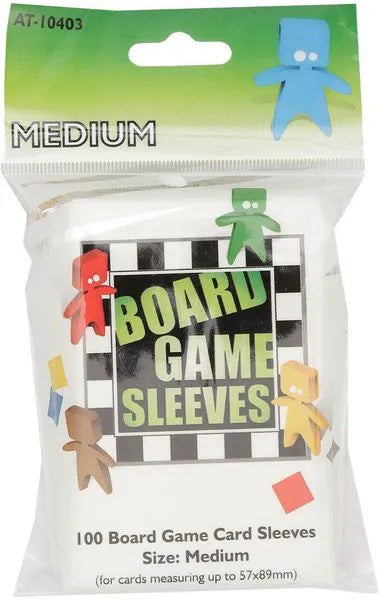 Arcane Tinmen kaitsekiled: Medium - 57 x 89 mm-004 Accessories-Brain Games OÜ