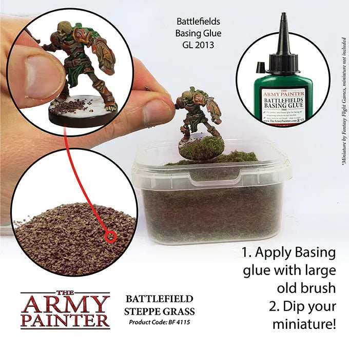 Army Painter - Battlefield Steppe Grass-103 Miniature Gaming-Brain Games OÜ