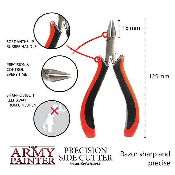 Army Painter Lõiketangid - Precision Side Cutter-103 Miniature Gaming-Brain Games OÜ
