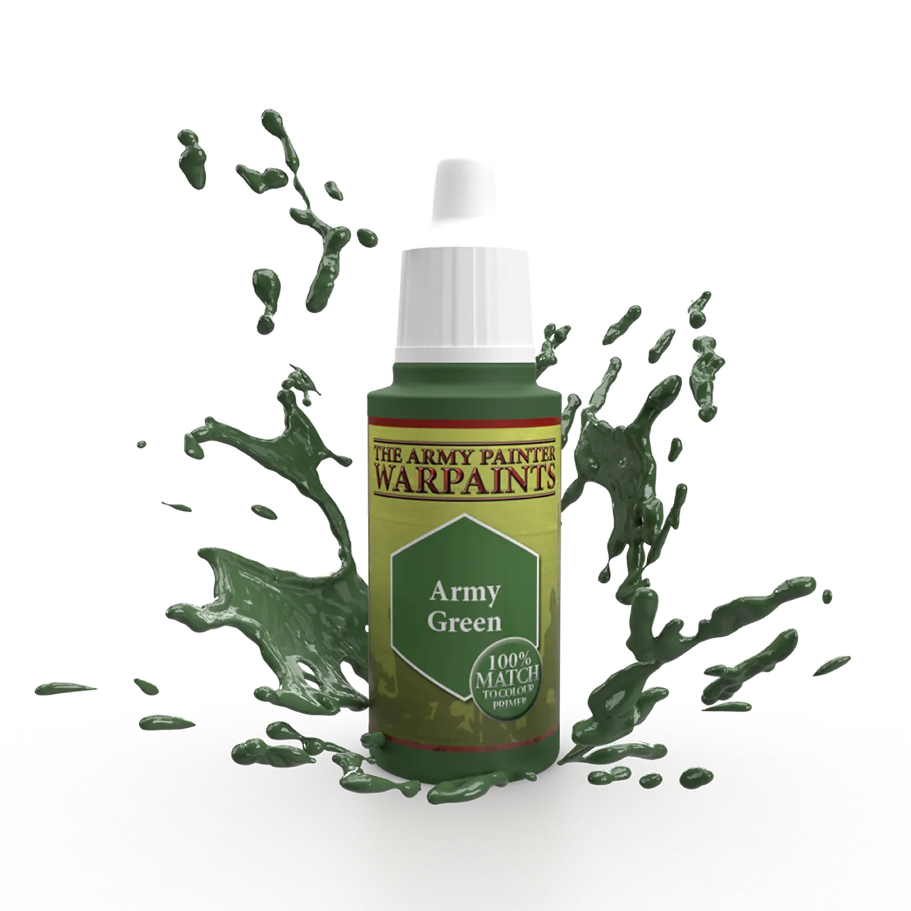 Army Painter Warpaint - Army Green-103 Miniature Gaming-Brain Games OÜ