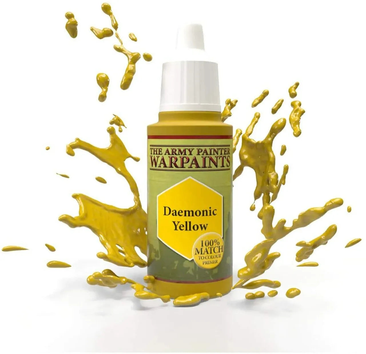 Army Painter Warpaint - Daemonic Yellow-103 Miniature Gaming-Brain Games OÜ