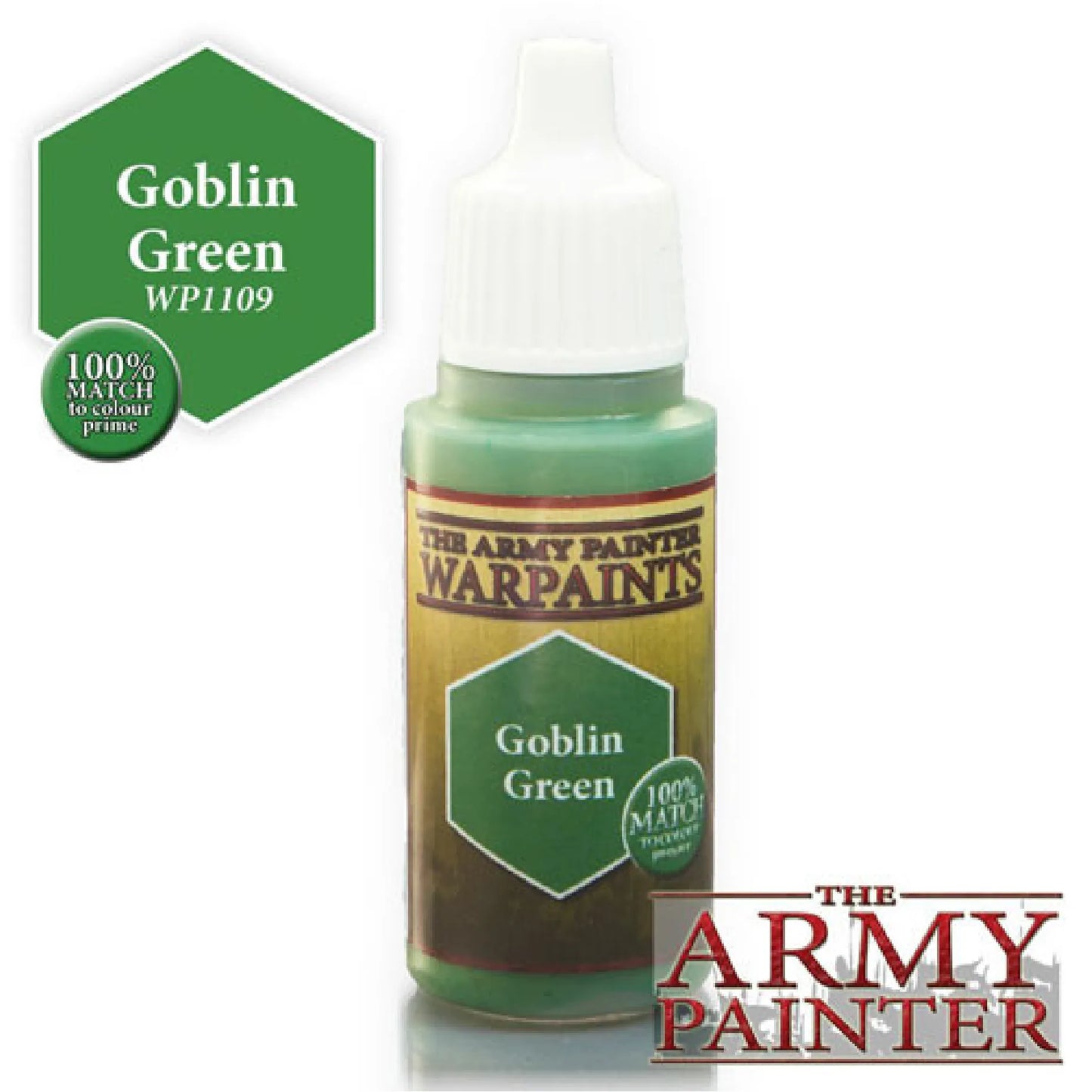 Army Painter Warpaint - Goblin Green-103 Miniature Gaming-Brain Games OÜ