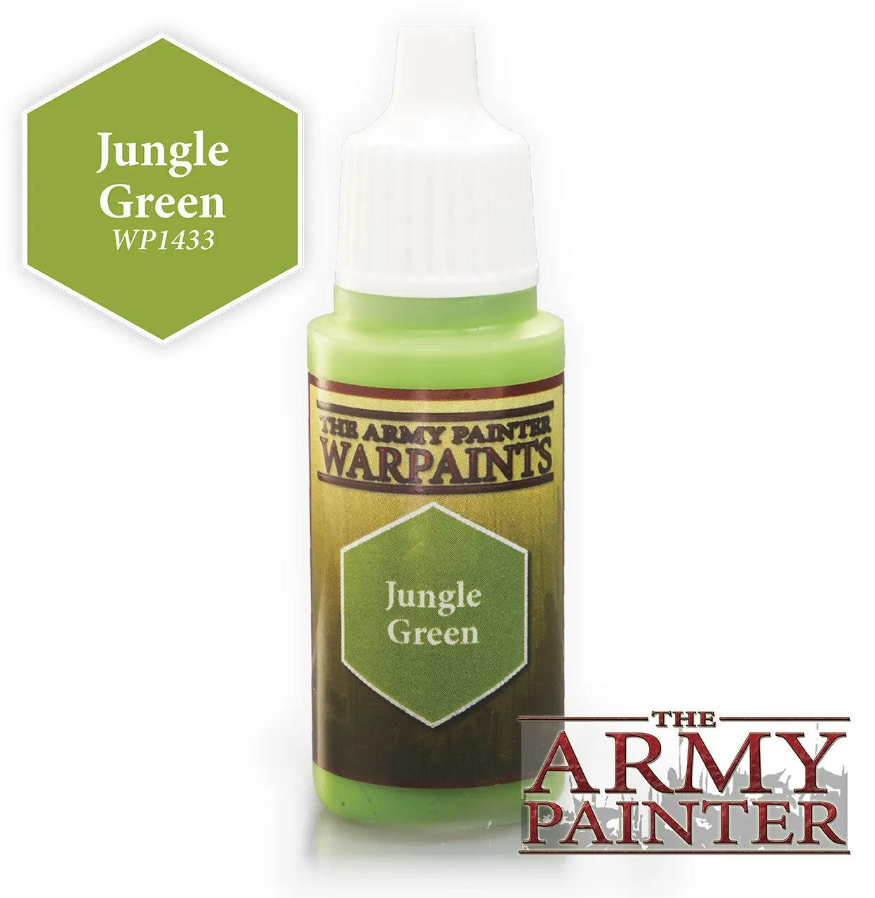 Army Painter Warpaint - Jungle Green-103 Miniature Gaming-Brain Games OÜ