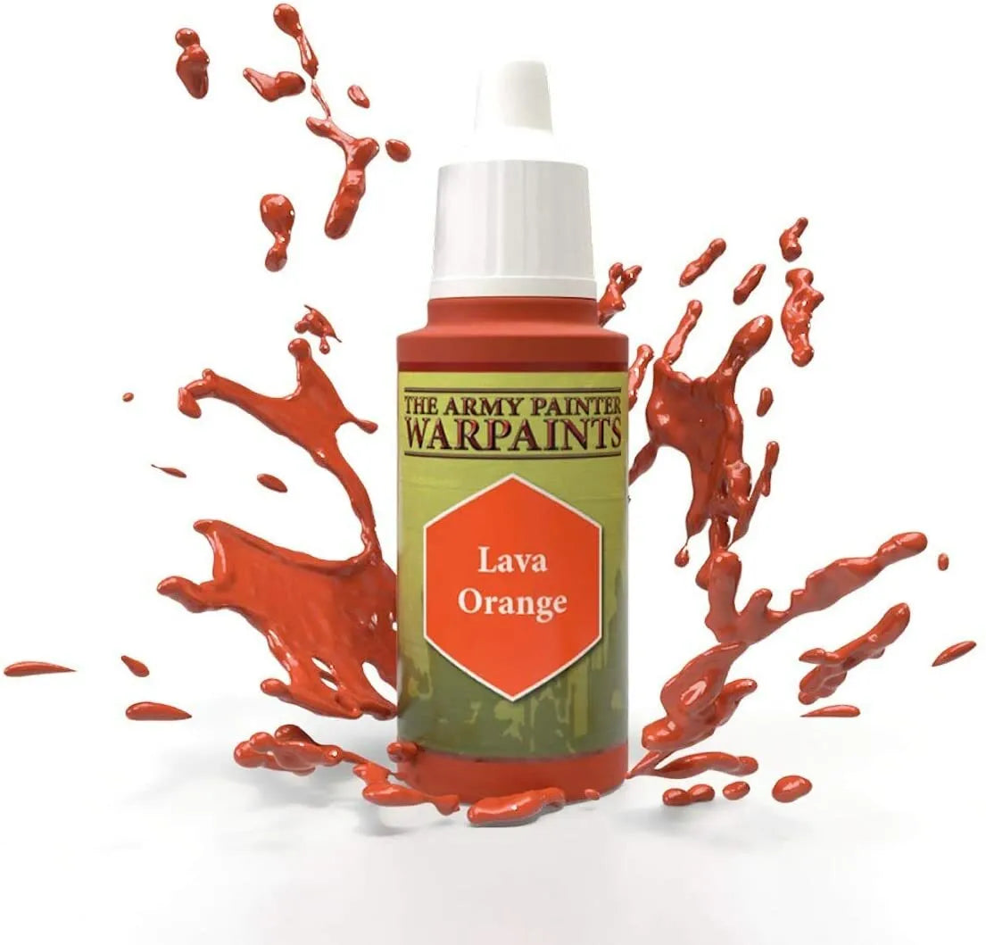 Army Painter Warpaint - Lava Orange-103 Miniature Gaming-Brain Games OÜ