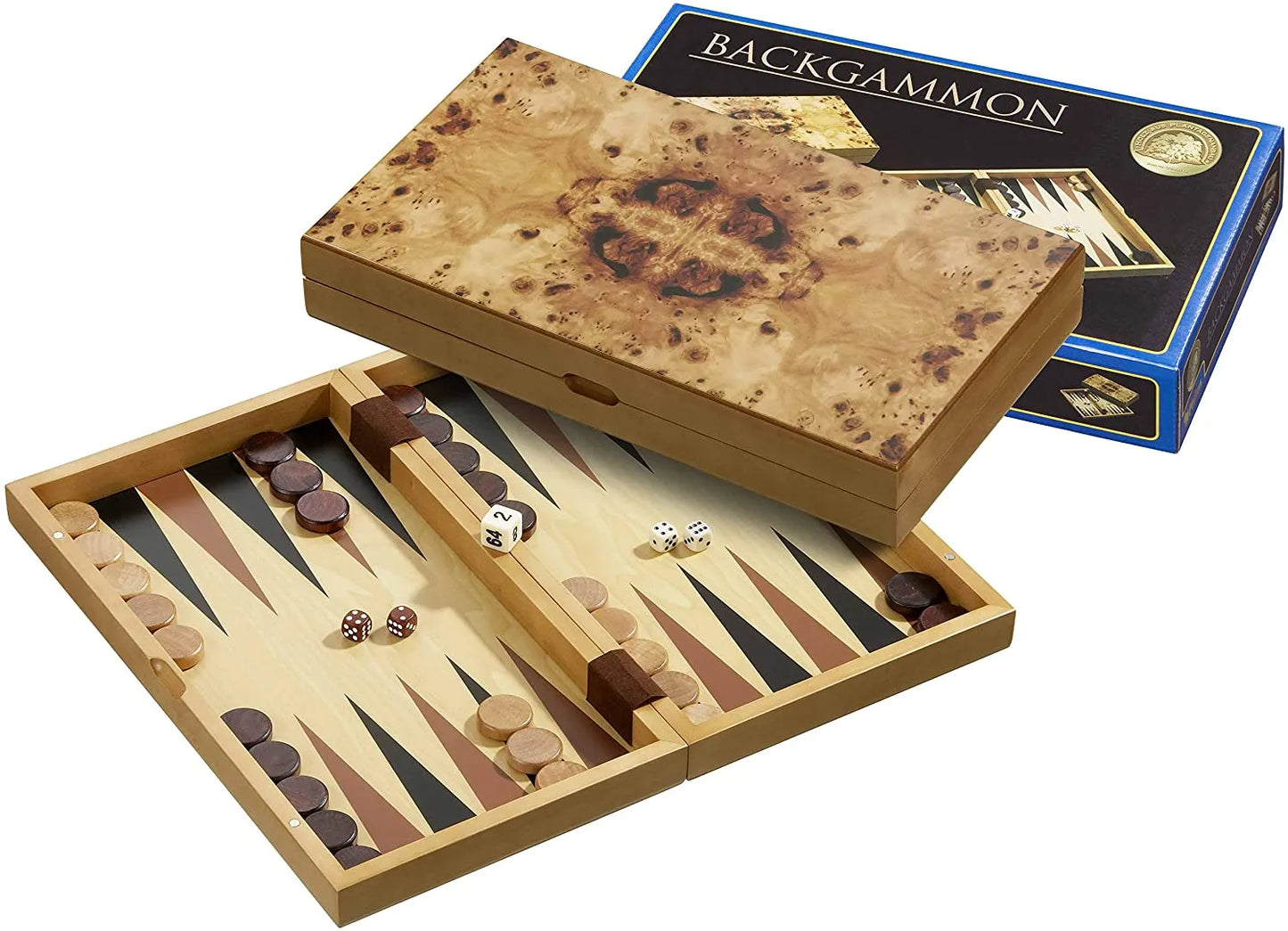 Backgammon "Ios" medium-101 Board / Card Games-Brain Games OÜ