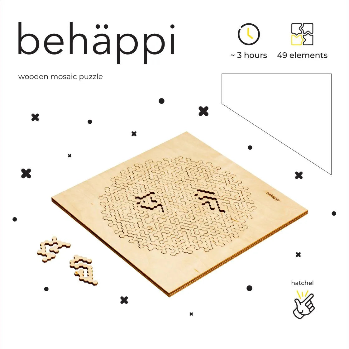 Behäppi "Hatchel" (raske)-011 Creativity & Brain Teasers-Brain Games OÜ