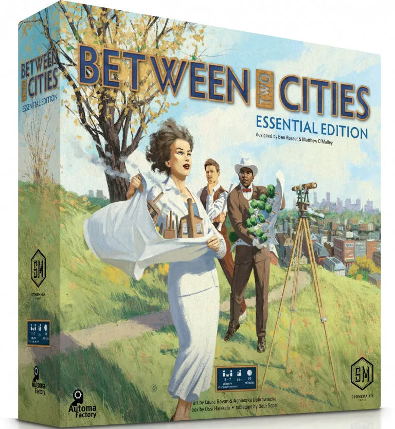 Between Two Cities Essential Edition-101 Board / Card Games-Brain Games OÜ