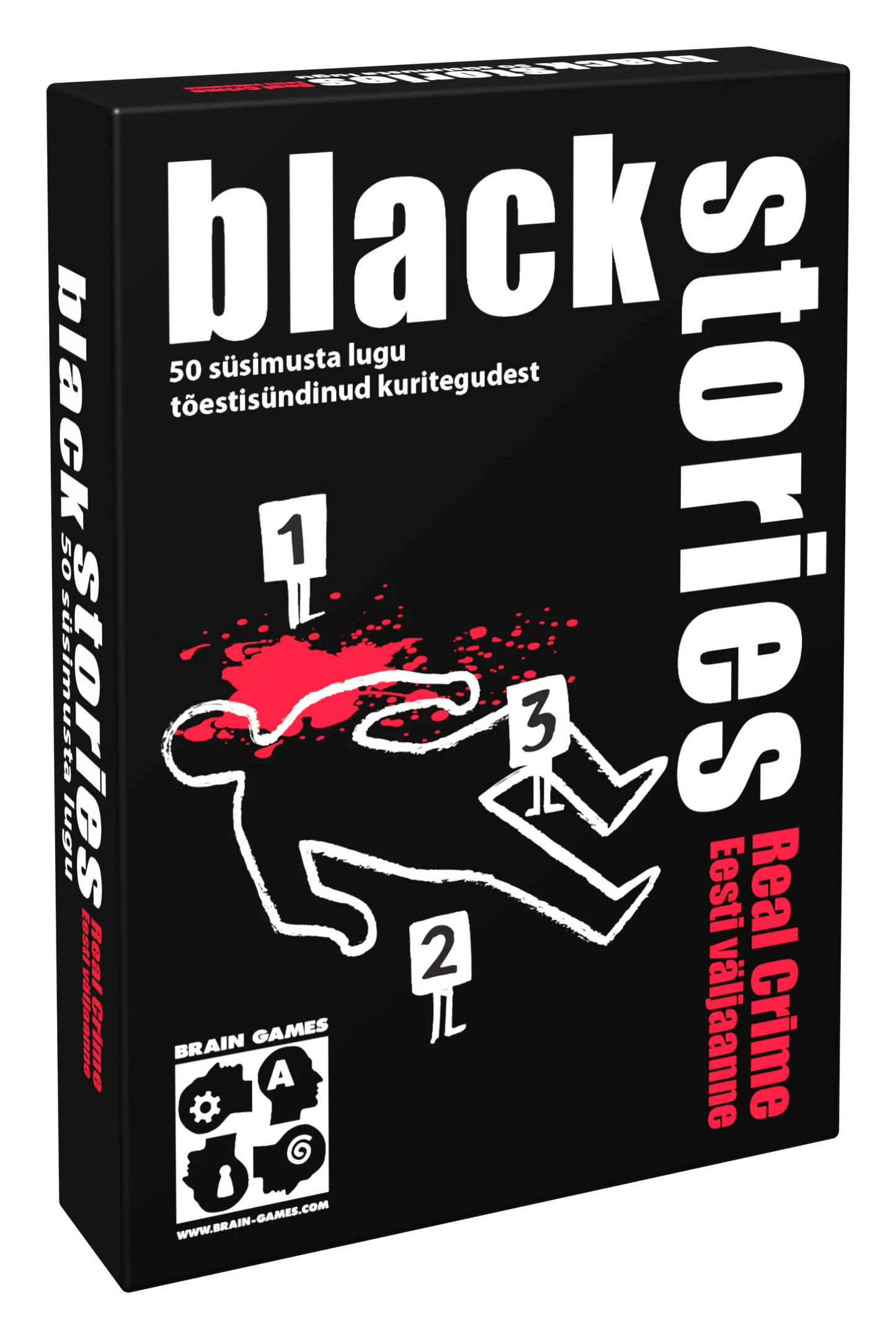 Black Stories Real Crime-Kampaania-Brain Games OÜ