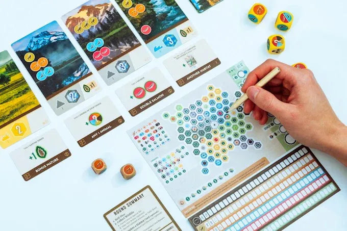 Cascadia: Rolling Rivers-001 Board / Card Games-Brain Games OÜ