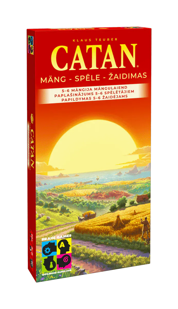 CATAN + CATAN: 5-6 mängija mängulaiend (2025)-Bundles-Brain Games OÜ