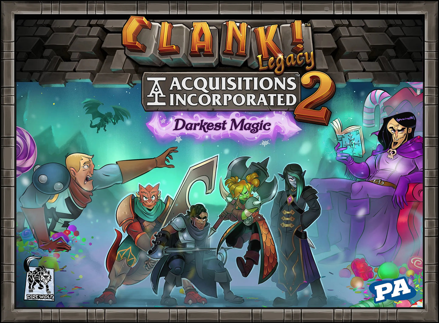 Clank! Legacy 2: Acquisitions Incorporated - Darkest Magic-001 Board / Card Games-Brain Games OÜ