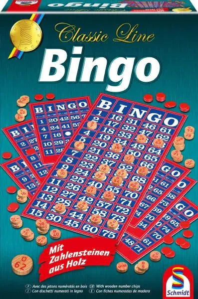 Classic Line: Bingo-w001 WHSX Board / Card Games-Brain Games OÜ
