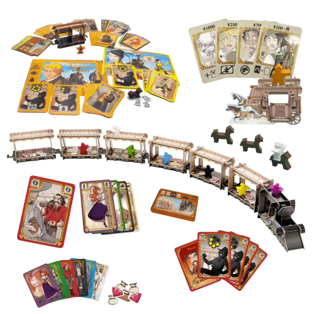 Colt Express 10th Anniversary Edition-001 Board / Card Games-Brain Games OÜ