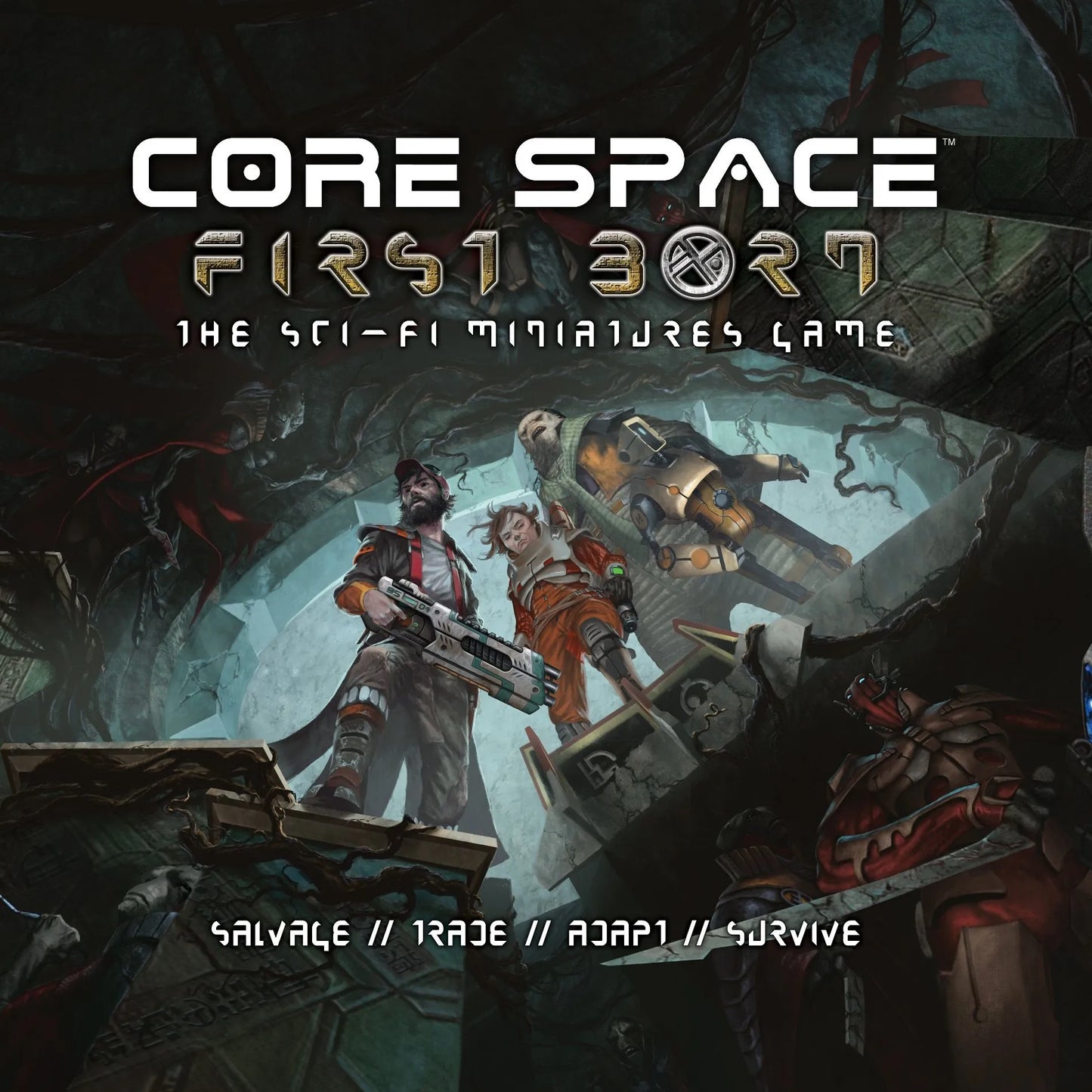 Core Space: First Born Starter Set-Strateegiamängud-Brain Games OÜ