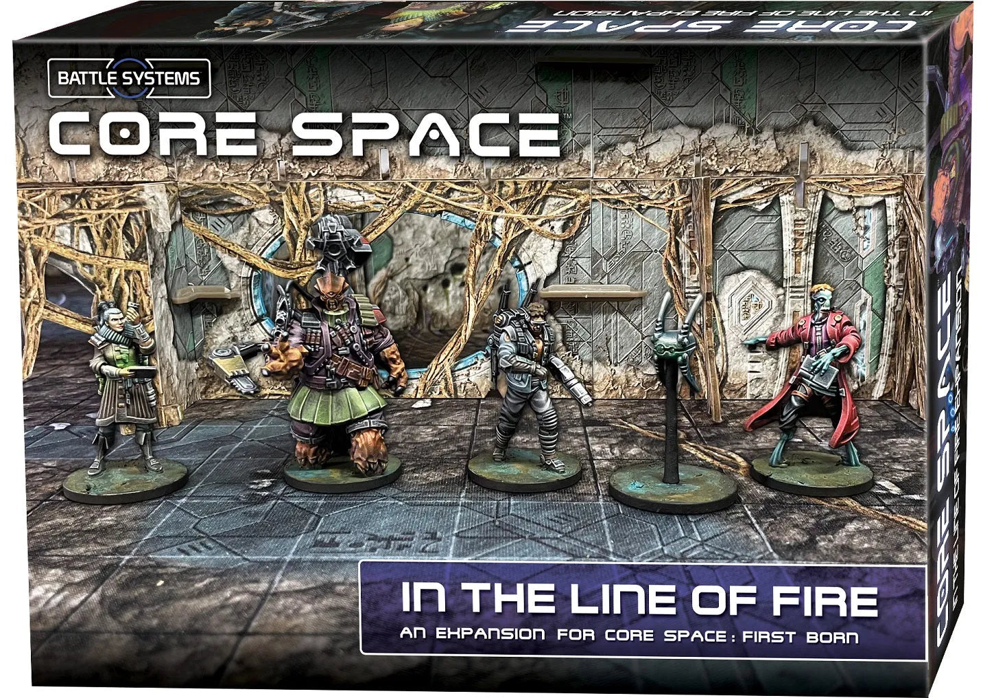 Core Space In the Line of Fire Expansion-Strateegiamängud-Brain Games OÜ
