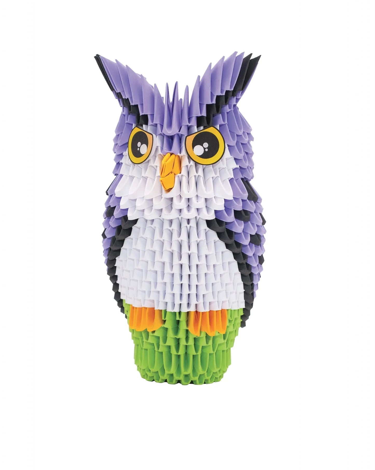 Creagami "Owl" origami komplekt (suur)-w111 WHS Creativity & Brain Teasers-Brain Games OÜ