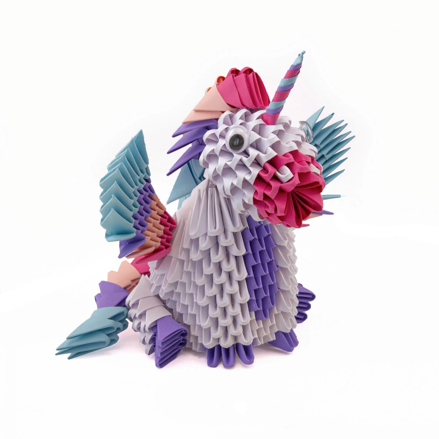 Creagami "Unicorn" origami komplekt (suur)-w111 WHS Creativity & Brain Teasers-Brain Games OÜ