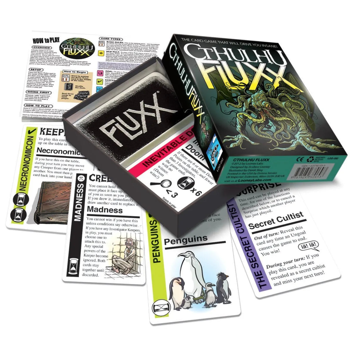 Cthulhu Fluxx-001 Board / Card Games-Brain Games OÜ