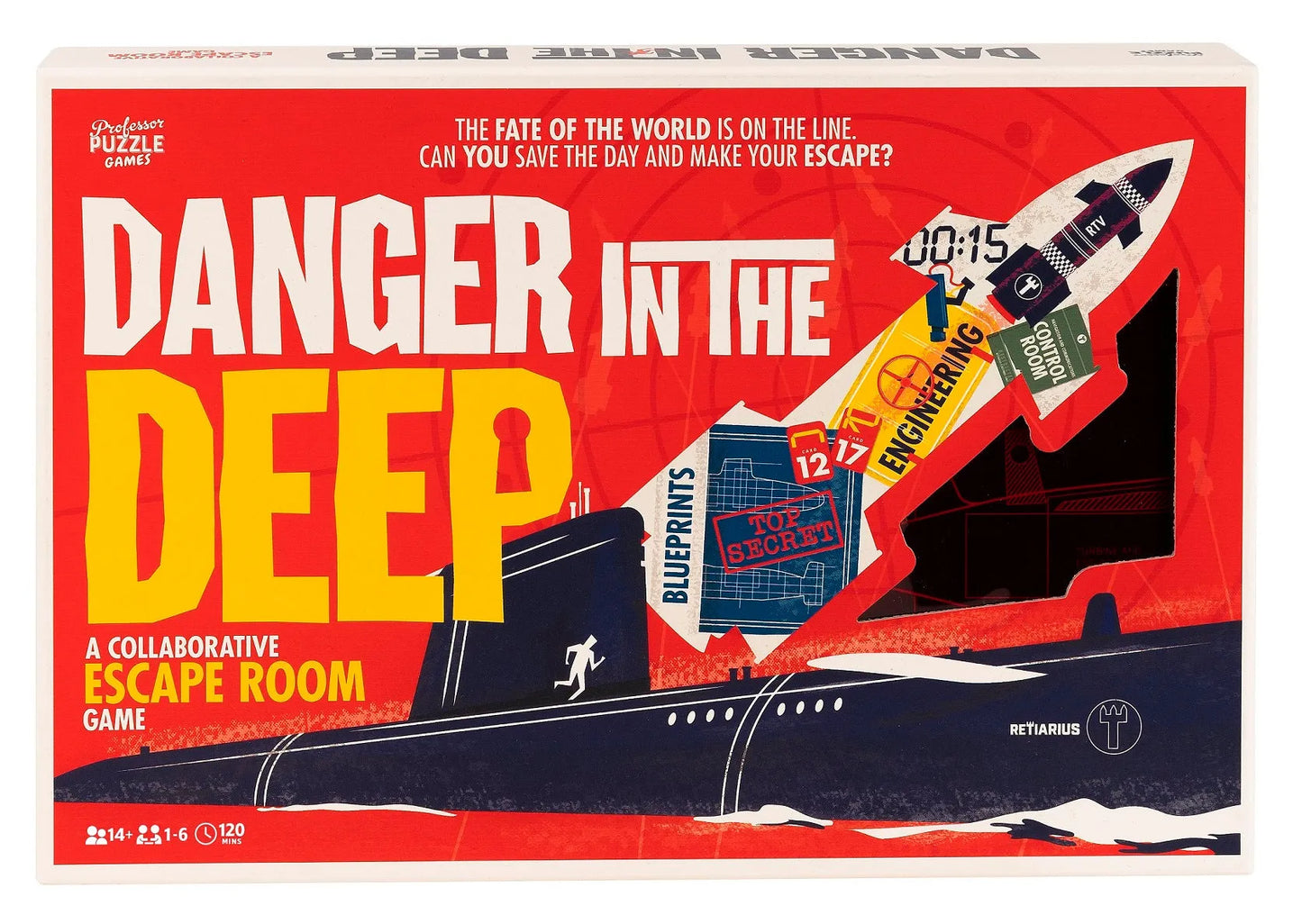 Danger in the Deep-w001 WHSX Board / Card Games-Brain Games OÜ