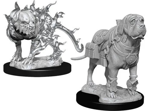 D&D Nolzur´s Mastiff & Shadow Mastiff miniatuurid-003 Miniature Gaming-Brain Games OÜ