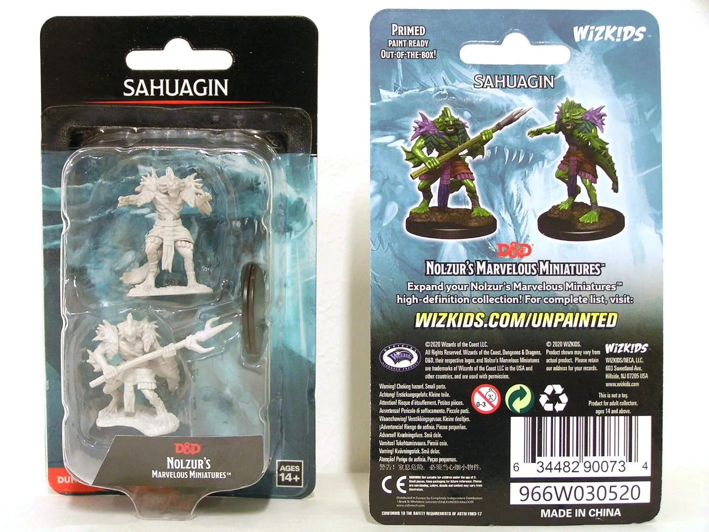 D&D Nolzur´s Sahuagin miniatuur-001 Board / Card Games-Brain Games OÜ