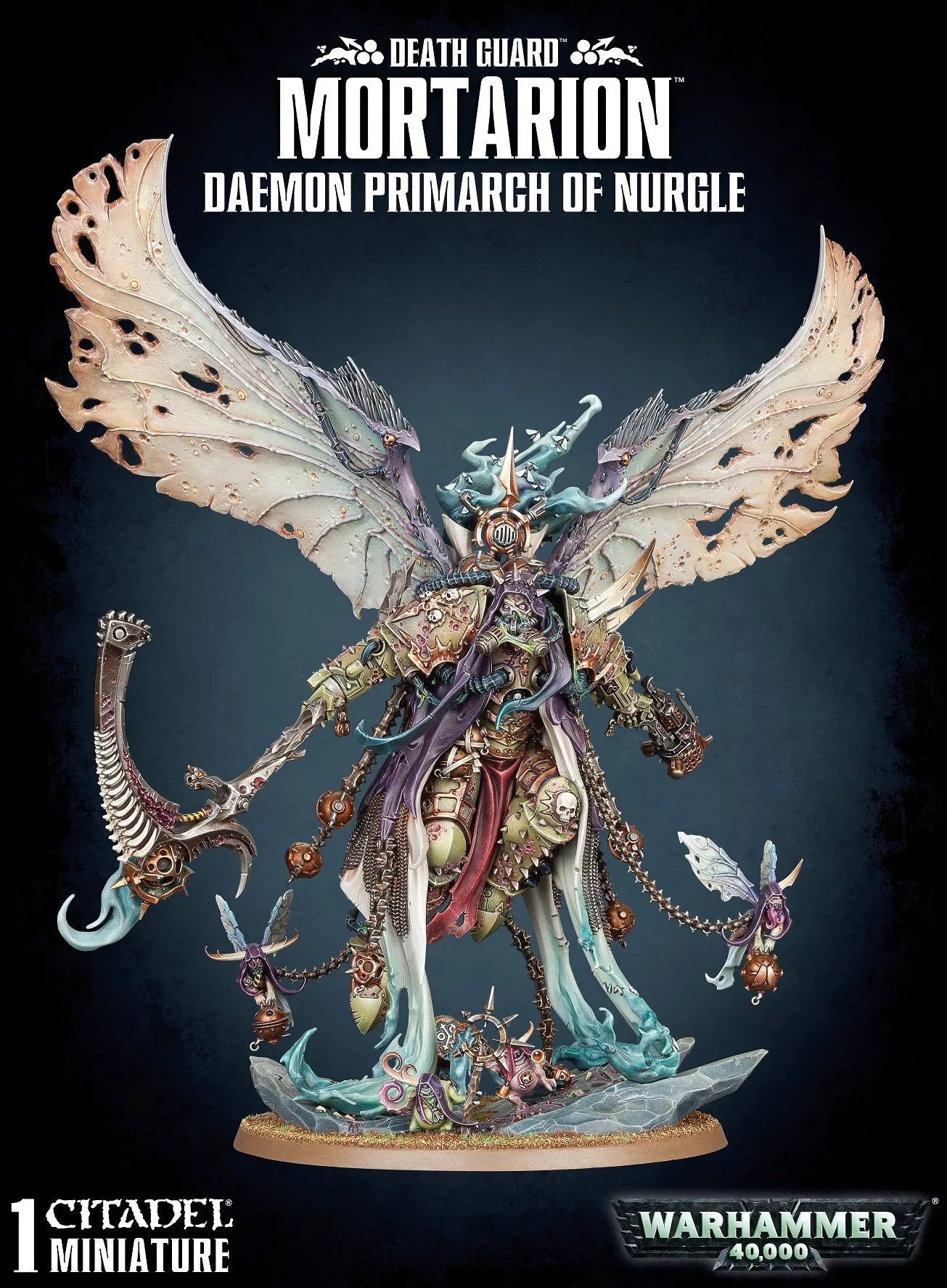 Death Guard: Mortarion - Daemon Primarch Of Nurgle-003 Miniature Gaming-Brain Games OÜ