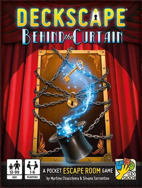 Deckscape Behind the Curtain-101 Board / Card Games-Brain Games OÜ