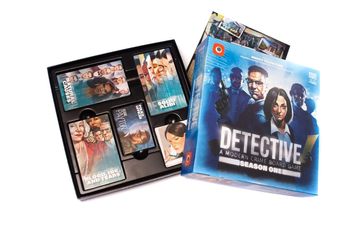 Detective: A Modern Crime Board Game – Season One-101 Board / Card Games-Brain Games OÜ