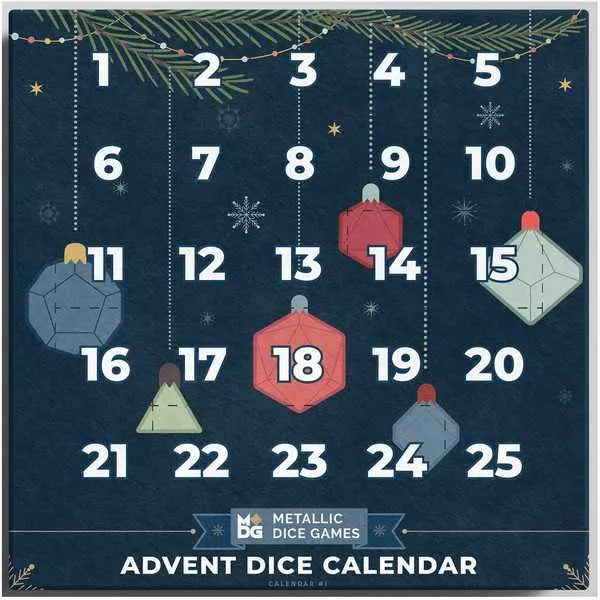 Dice Advent Calendar-001 Board / Card Games-Brain Games OÜ