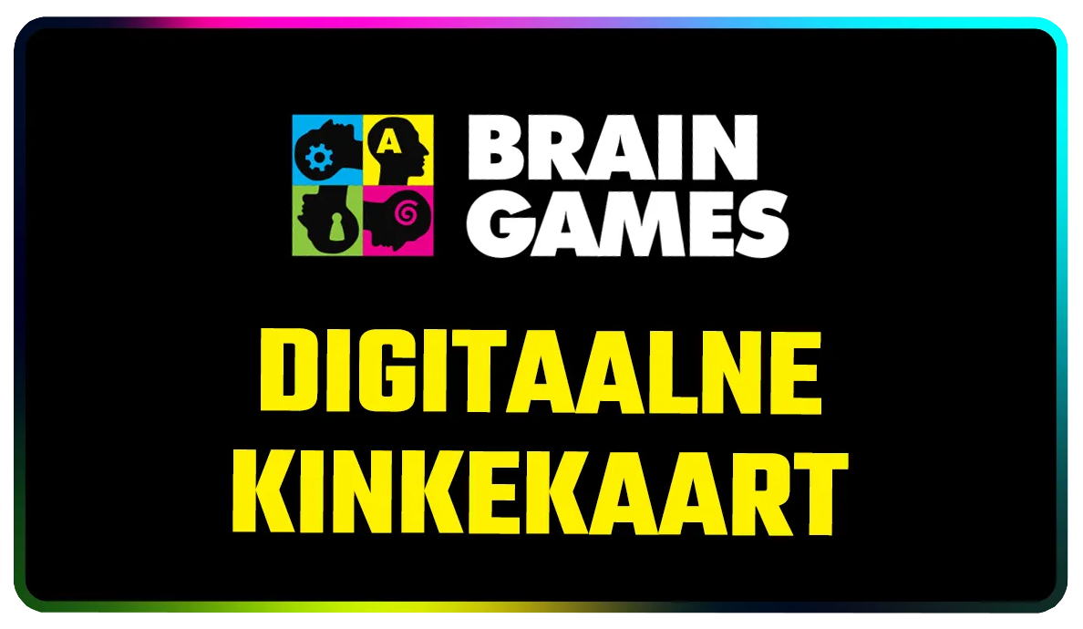 Digitaalne kinkekaart-Gift Cards-Brain Games OÜ