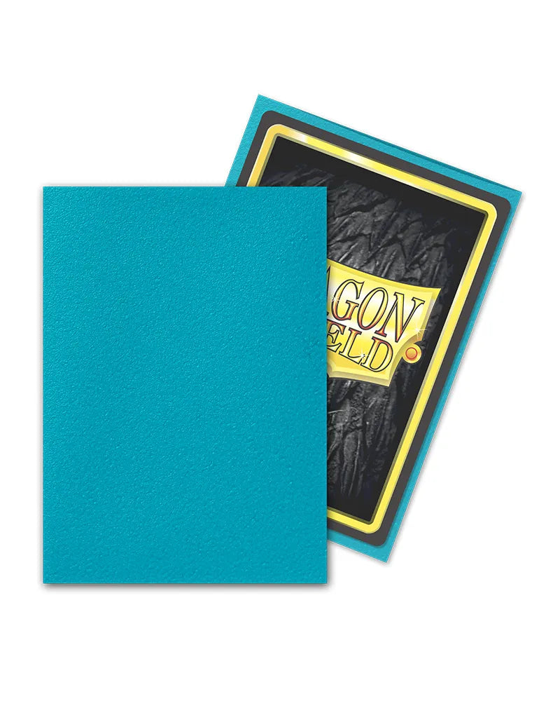 Dragon Shield Sleeves - Matte Turquoise-004 Accessories-Brain Games OÜ