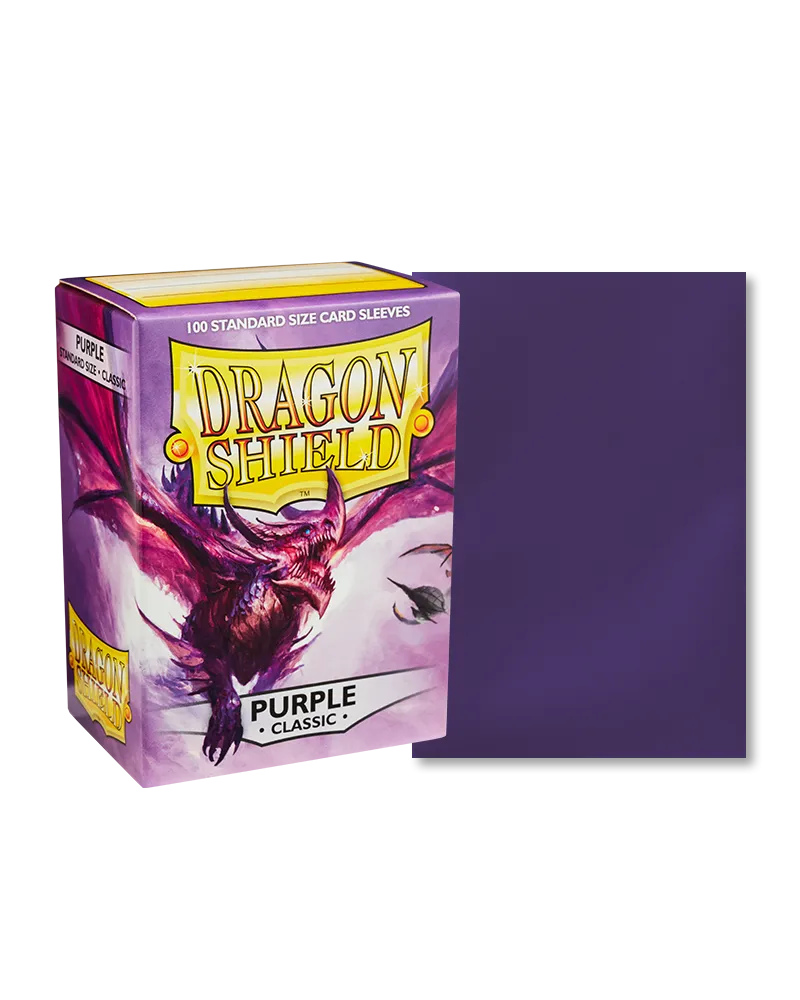 Dragon Shield sleeves - Purple-004 Accessories-Brain Games OÜ