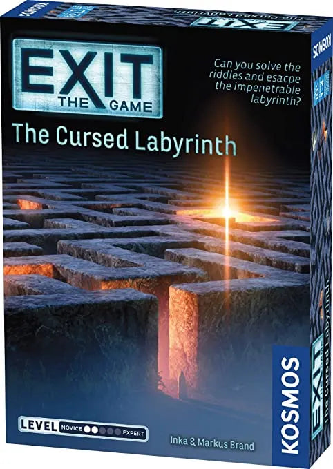 EXIT: The Cursed Labyrinth-w001 WHSX Board / Card Games-Brain Games OÜ