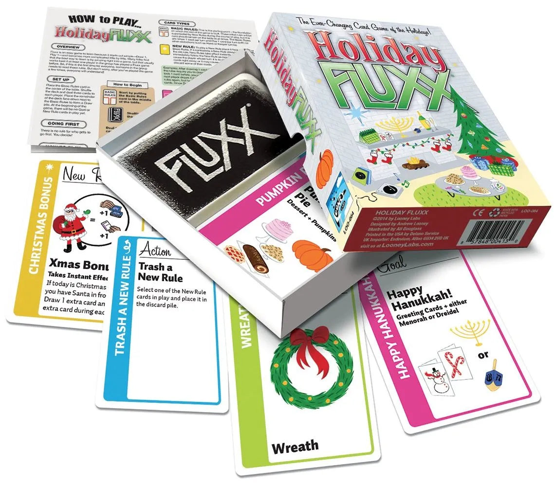 Fluxx Holiday-101 Board / Card Games-Brain Games OÜ