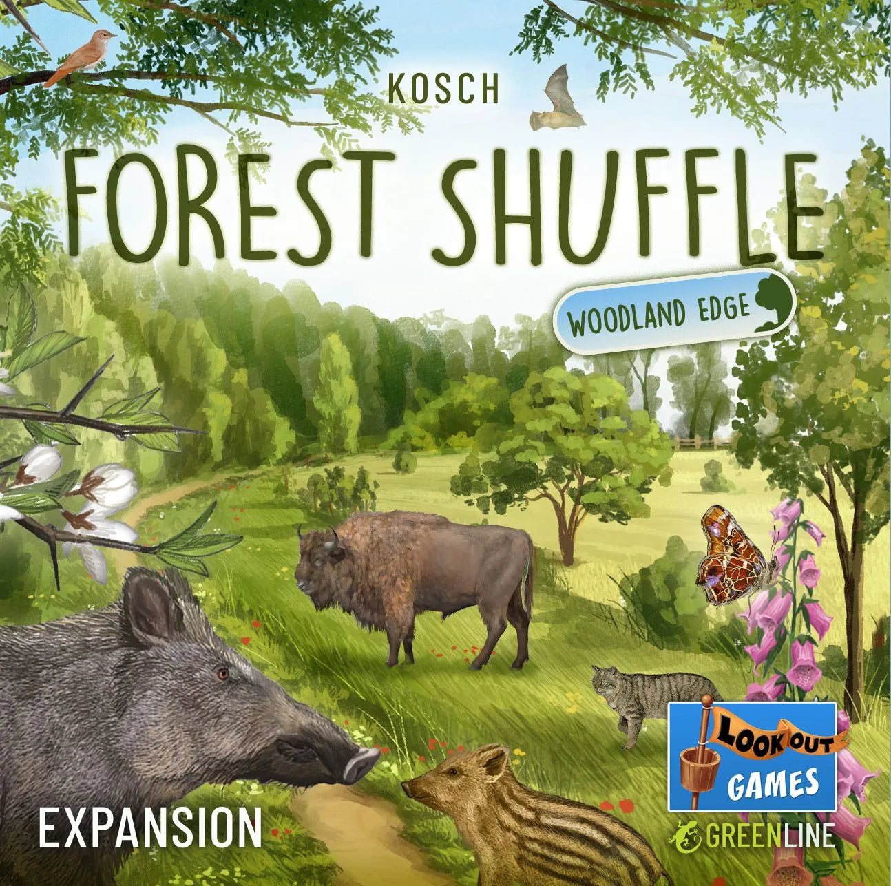 Forest Shuffle: Woodland Edge-Strateegiamängud-Brain Games OÜ