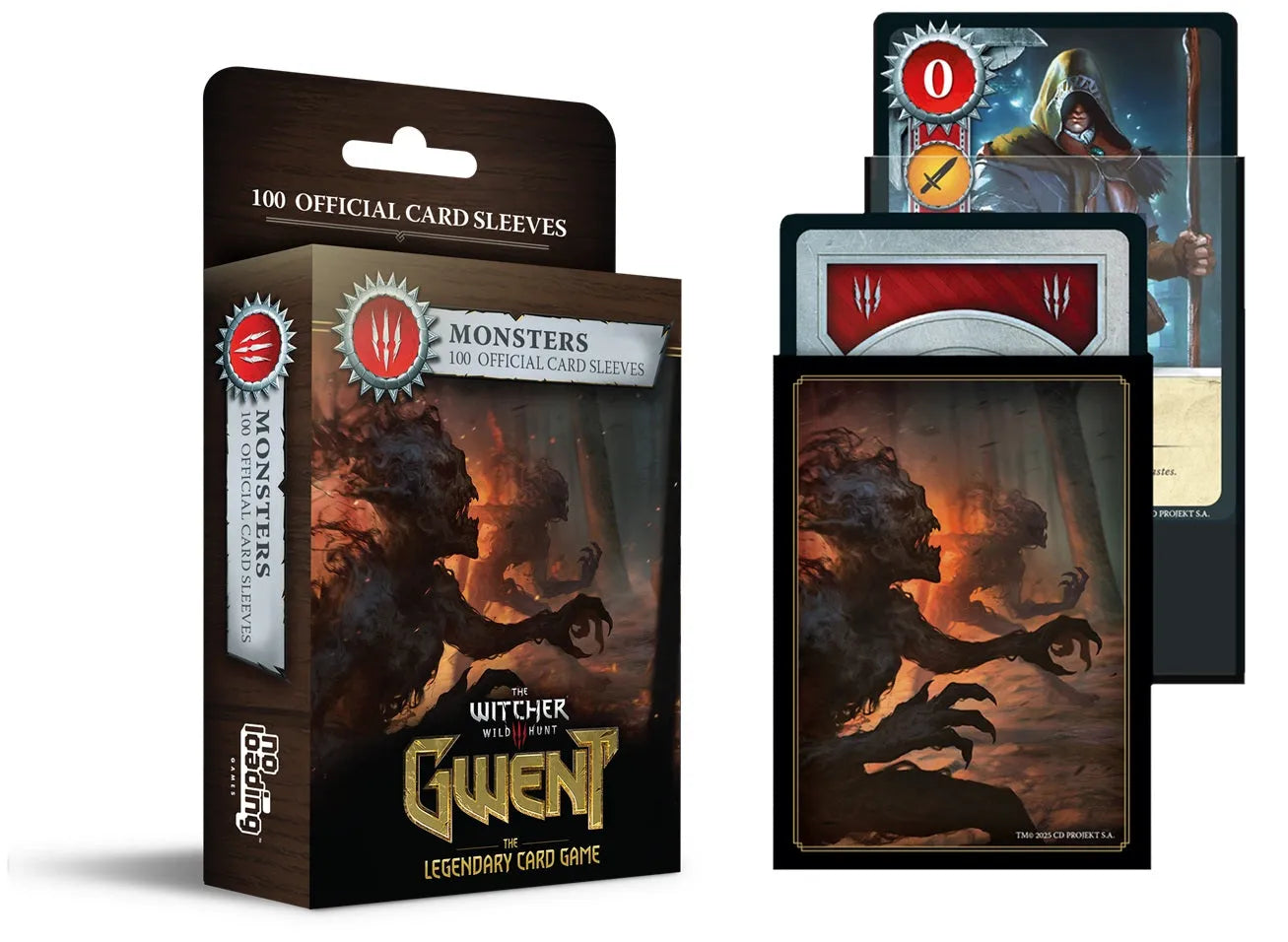 Gwent Sleeves - Monsters-104 Accessories-Brain Games OÜ