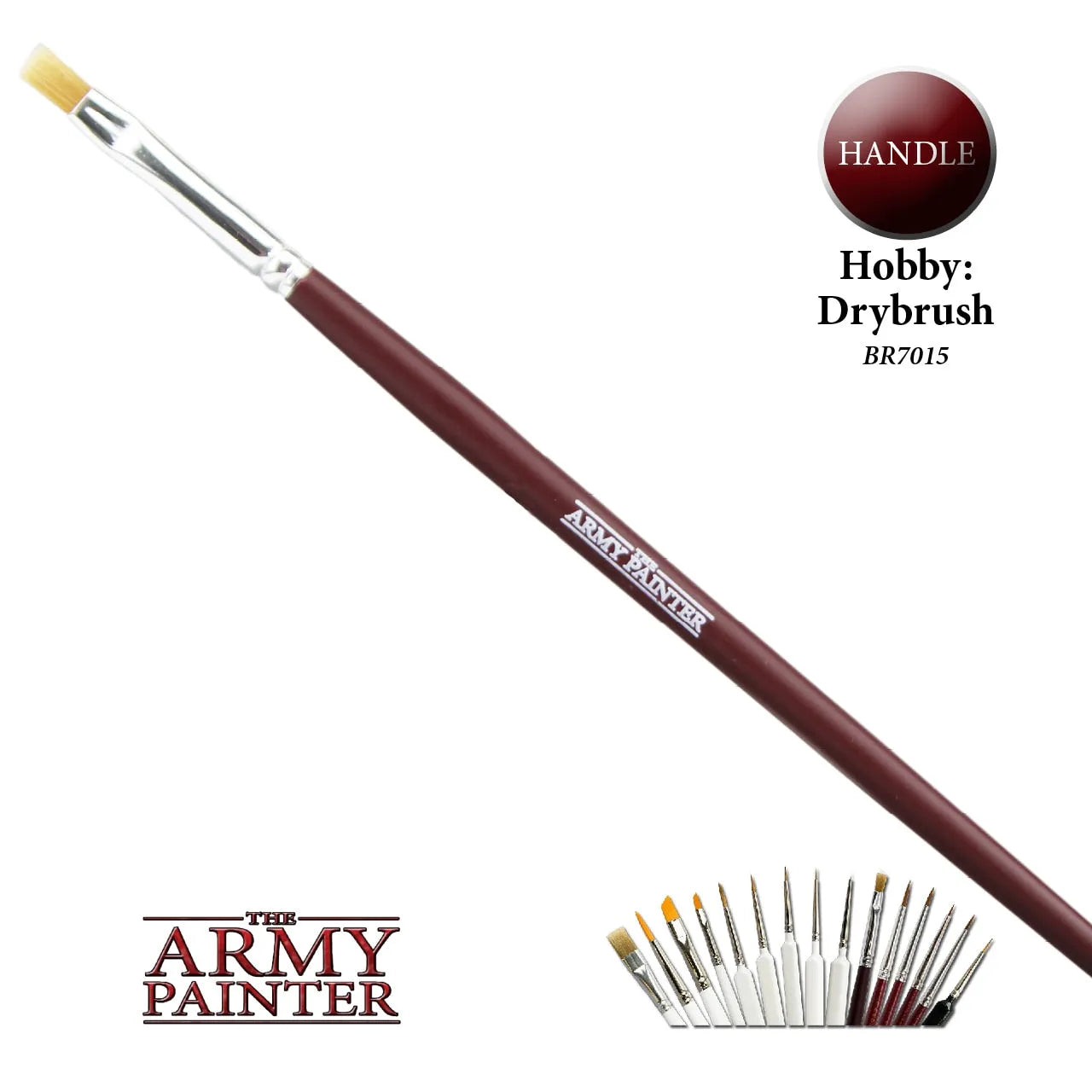 Hobipintsel - Drybrush-103 Miniature Gaming-Brain Games OÜ
