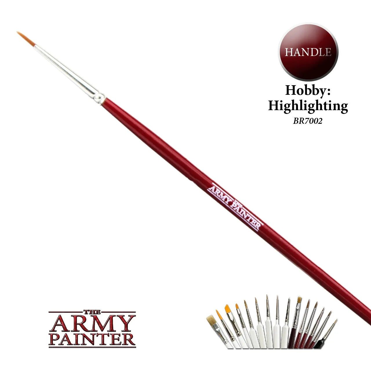 Hobipintsel - Highlighting-103 Miniature Gaming-Brain Games OÜ