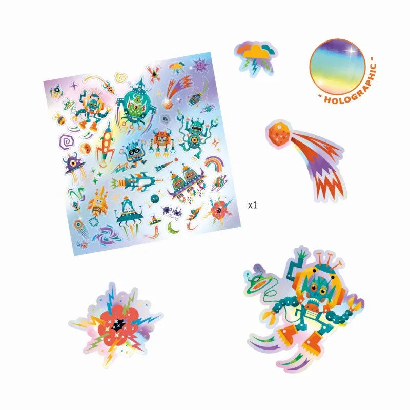 Kleebised "Intergalactic"-010 Toys-Brain Games OÜ