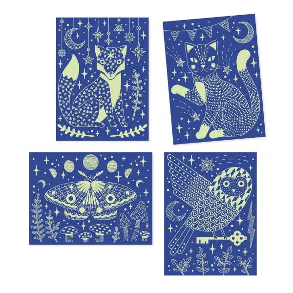 Kraapimispildid "At Night"-001 Board / Card Games-Brain Games OÜ