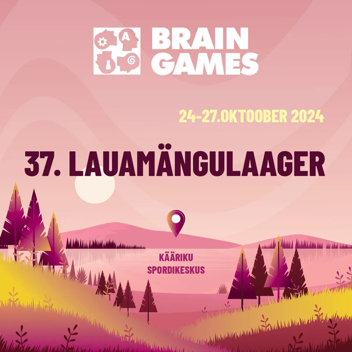 Lauamängulaagris osalemine neljapäevast pühapäevani-Kampaania-Brain Games OÜ