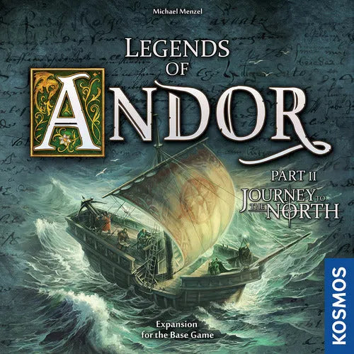 Legends of Andor - Journey to North-w001 WHSX Board / Card Games-Brain Games OÜ