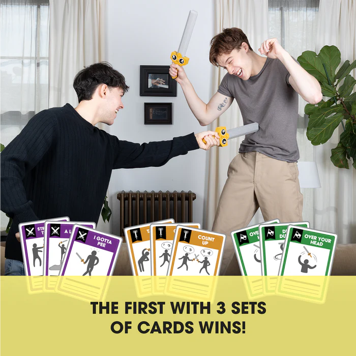 Let's Hit Each Other With Fake Swords-w001 WHSX Board / Card Games-Brain Games OÜ